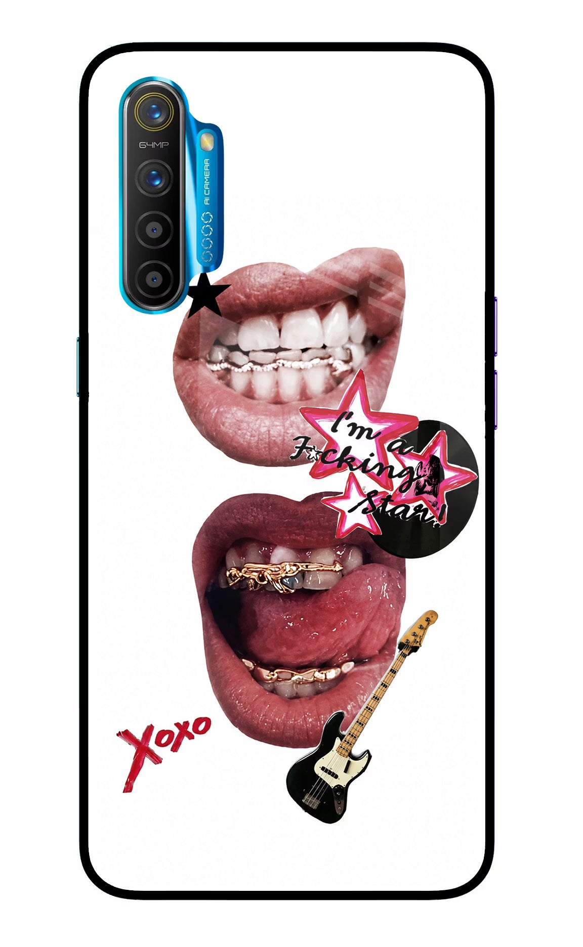 Rockstar Realme XT/X2 Glass Case