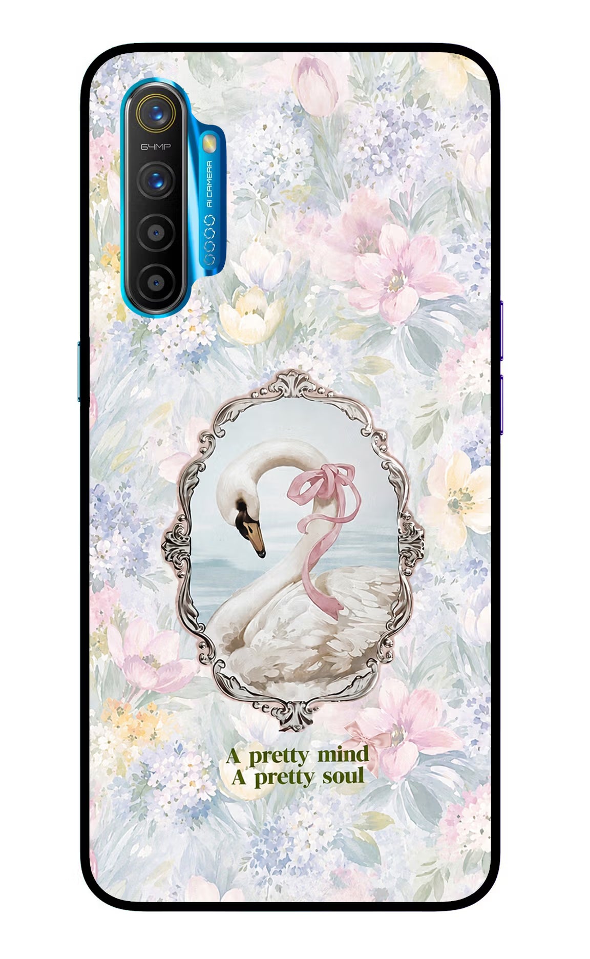 Pretty Mind Pretty Soul Realme XT/X2 Glass Case