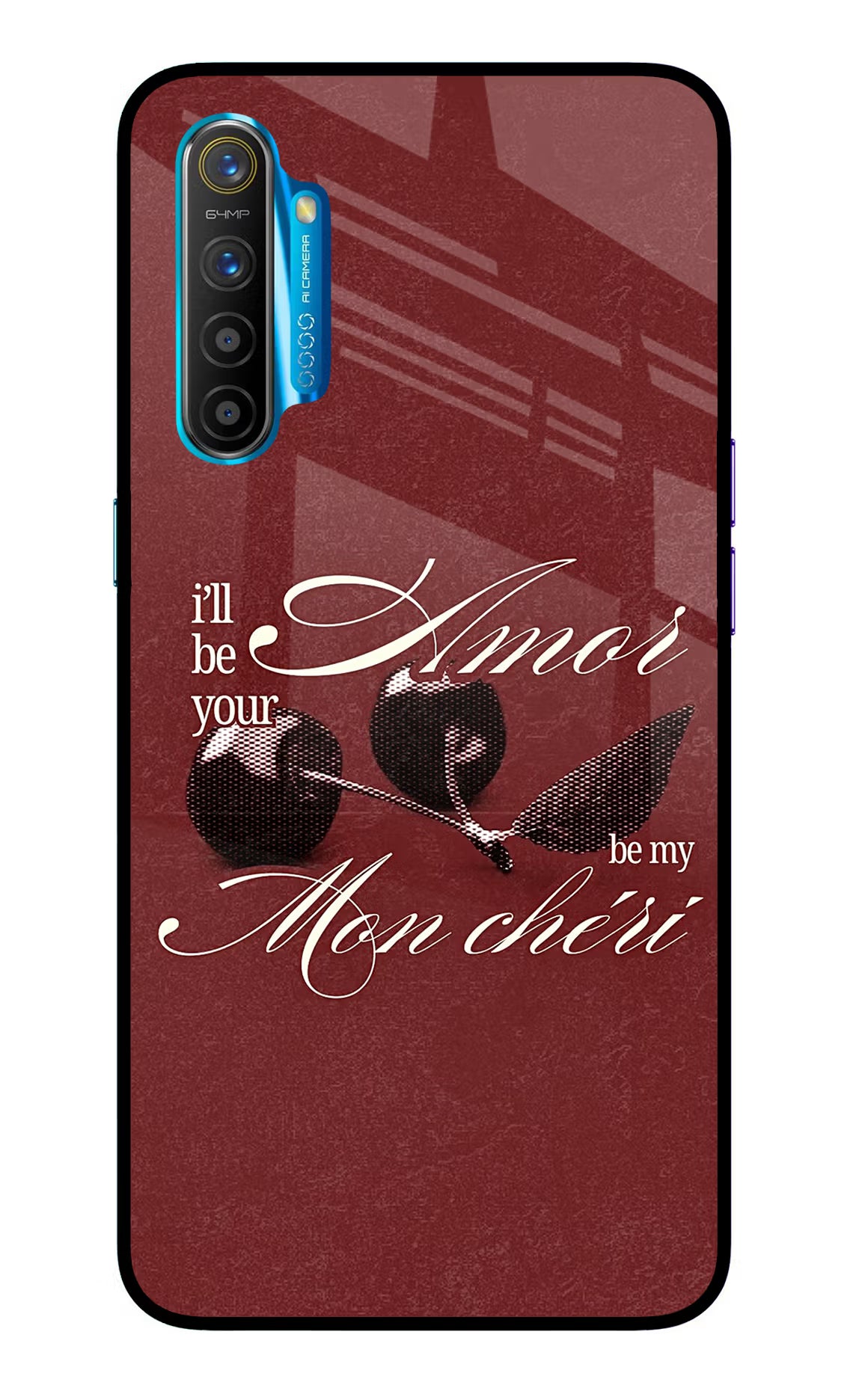 Velvet Cherry Realme XT/X2 Glass Case