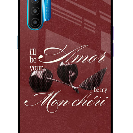Velvet Cherry Realme XT/X2 Glass Case Back Cover by Casekaro