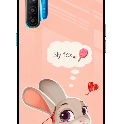 Judy Charm Realme XT/X2 Glass Case Back Cover by Casekaro