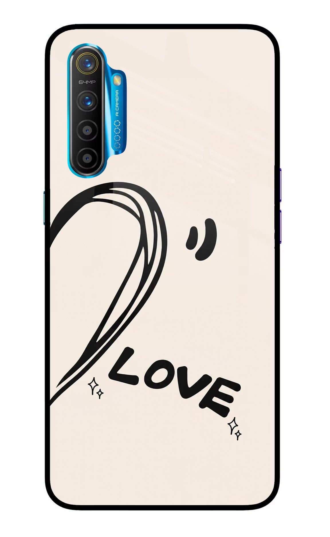 Soul Line Realme XT/X2 Glass Case