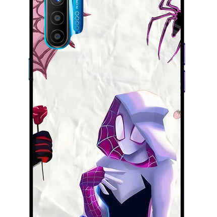 Gwen Verse Realme XT/X2 Glass Case Back Cover by Casekaro