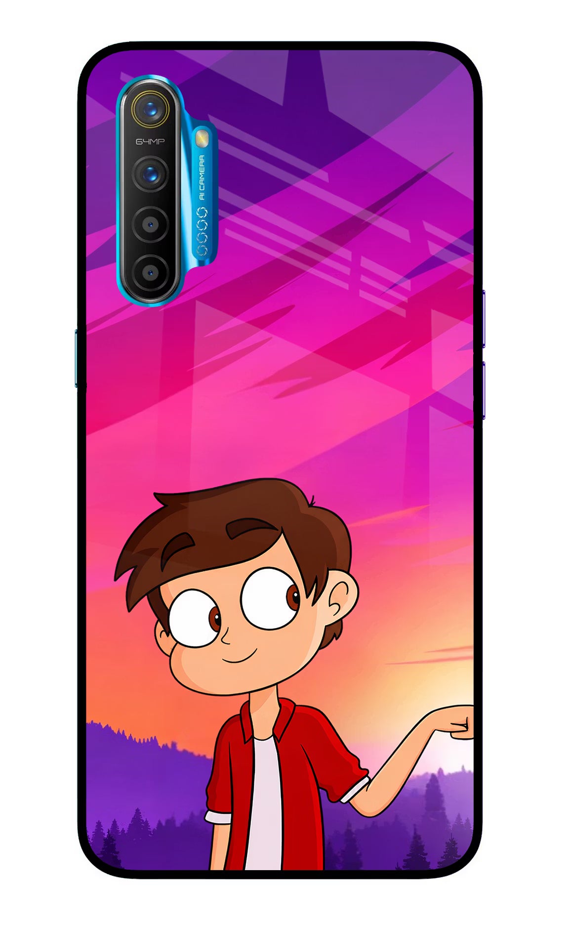 Marco Sunset Realme XT/X2 Glass Case