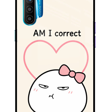 Always Right Realme XT/X2 Glass Case Back Cover by Casekaro