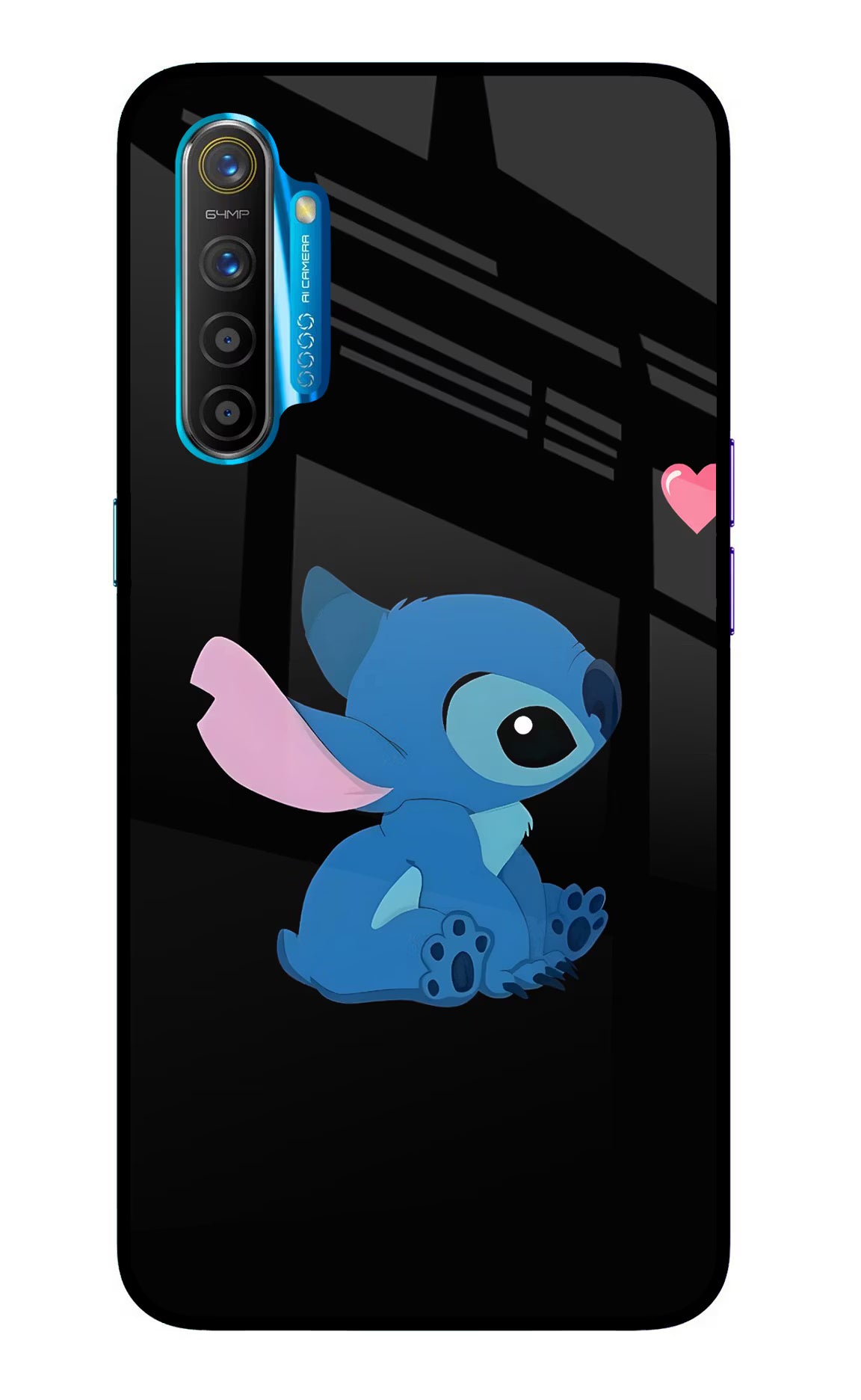 Stitch Crush Realme XT/X2 Glass Case