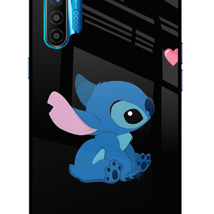 Stitch Crush Realme XT/X2 Glass Case Back Cover by Casekaro