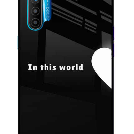 This World Realme XT/X2 Glass Case Back Cover by Casekaro