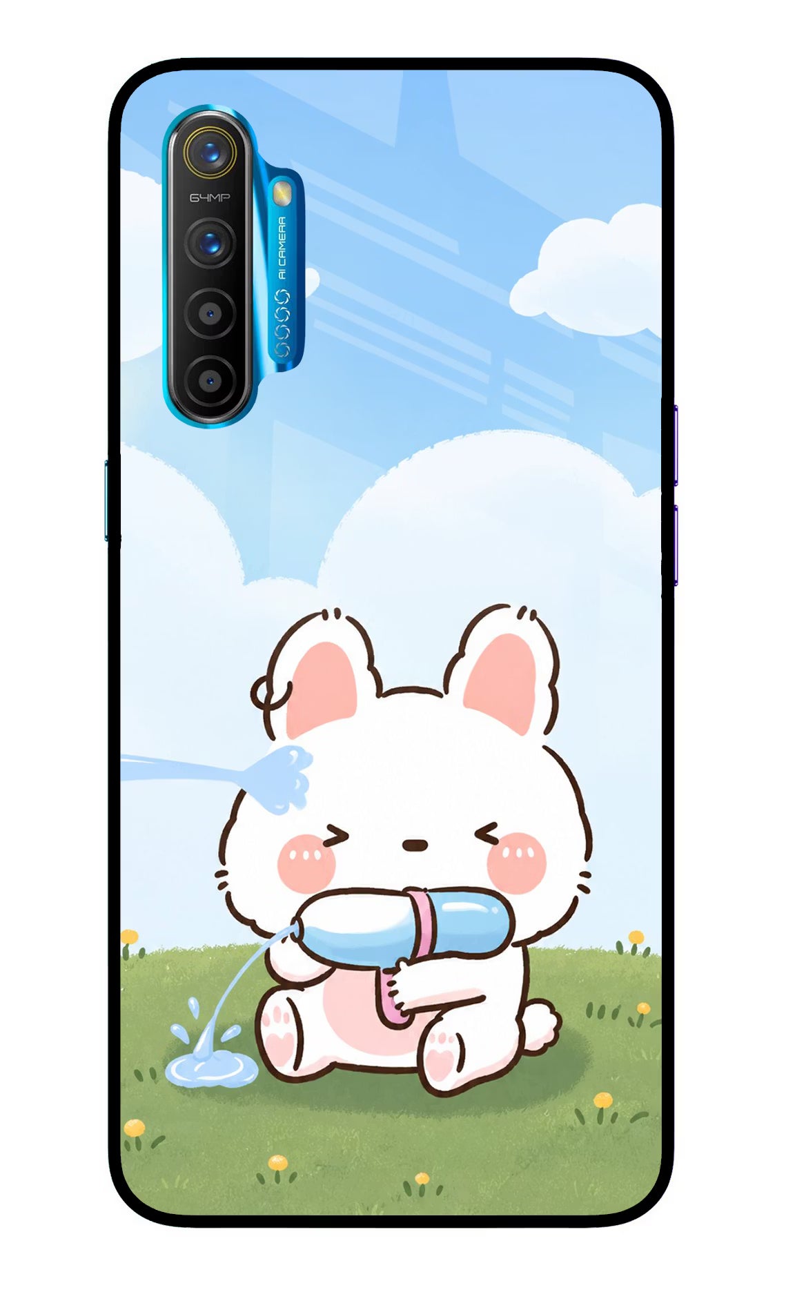 Bunny Treat Realme XT/X2 Glass Case