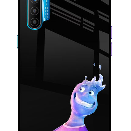 Wade Wave Realme XT/X2 Glass Case Back Cover by Casekaro