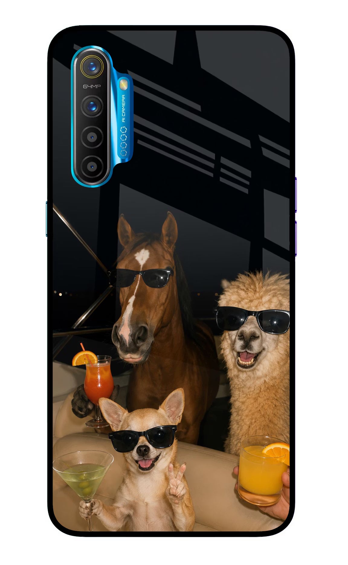 Party Squad Realme XT/X2 Glass Case