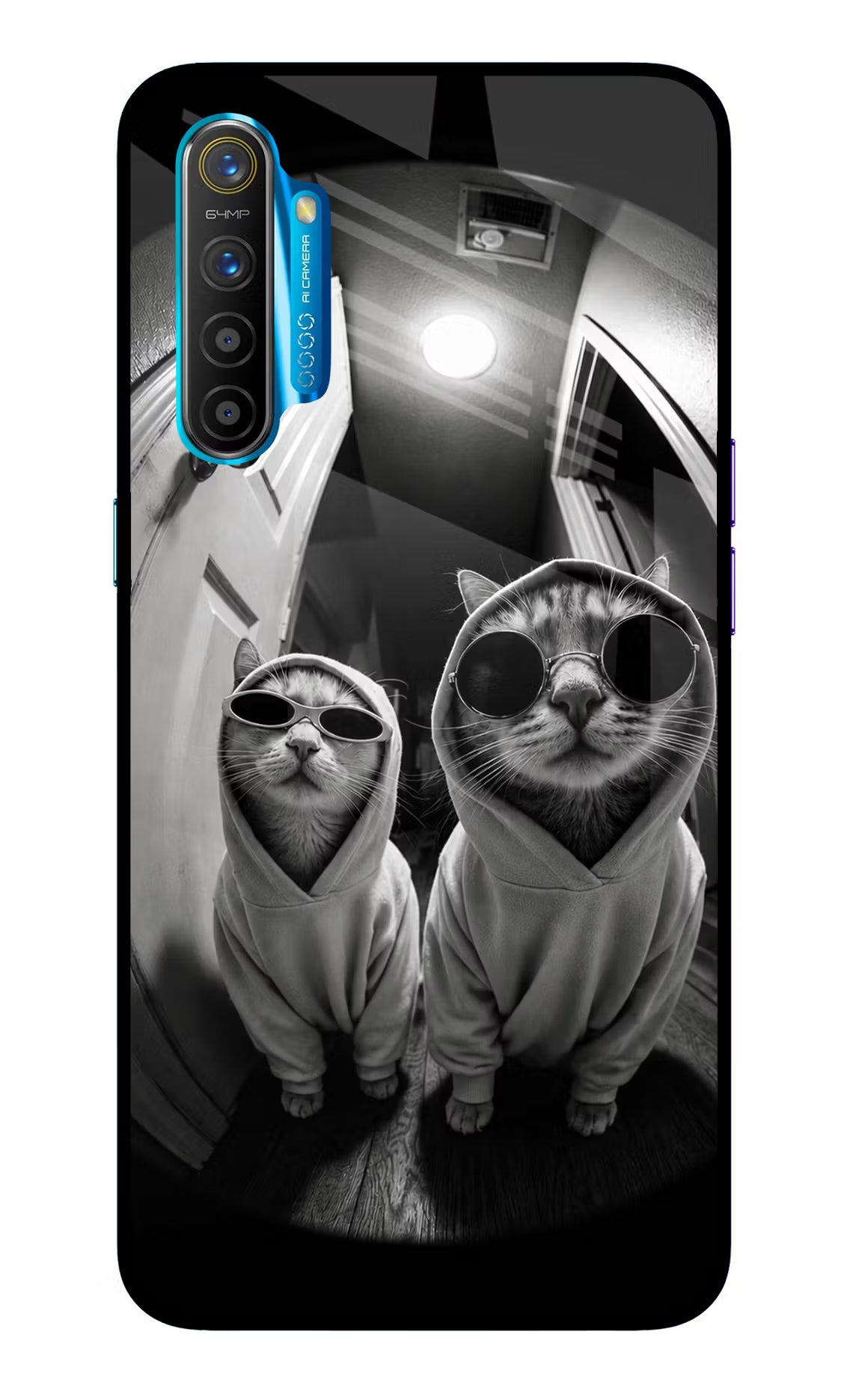 Hood Cats Realme XT/X2 Glass Case
