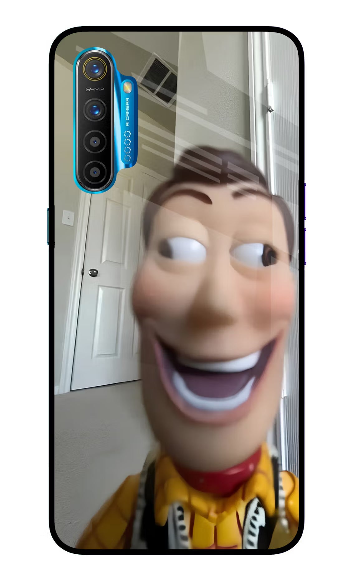 Side Eye Woody Realme XT/X2 Glass Case