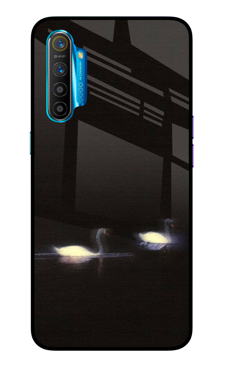 Silent Swans Realme XT/X2 Back Cover, Glass case