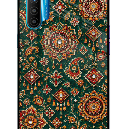 Green Pataka Realme XT/X2 Glass Case