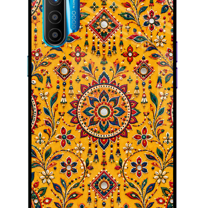 Sunlit Aura Realme XT/X2 Glass Case Back Cover by Casekaro
