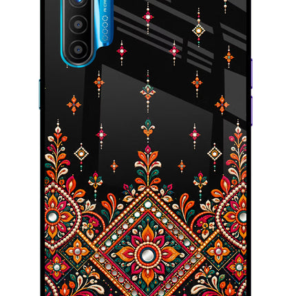 Noir Mehfil Realme XT/X2 Glass Case