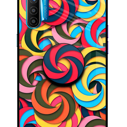 Spiral Pattern Realme XT/X2 Pop Case by Casekaro