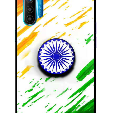 Indian Flag Ashoka Chakra Realme XT/X2 Pop Case by Casekaro