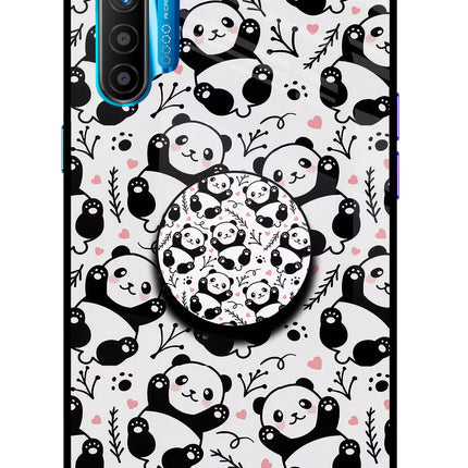 Cute Panda Realme XT/X2 Pop Case by Casekaro