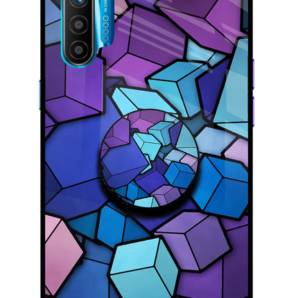 Cubic Abstract Realme XT/X2 Pop Case by Casekaro