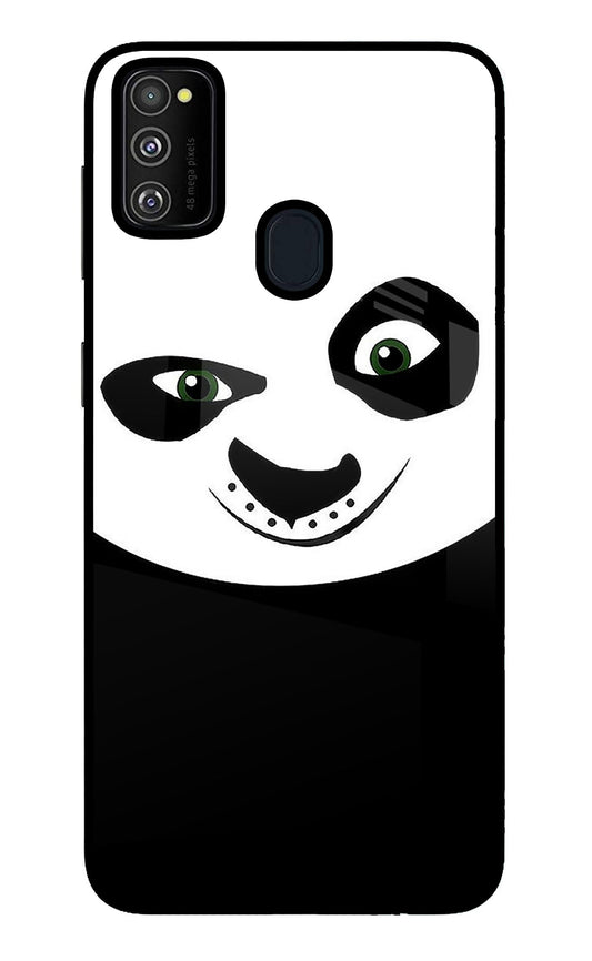 Panda Samsung M30s Glass Case
