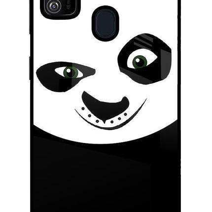 Panda Samsung M30s Glass Case Back Cover by Casekaro