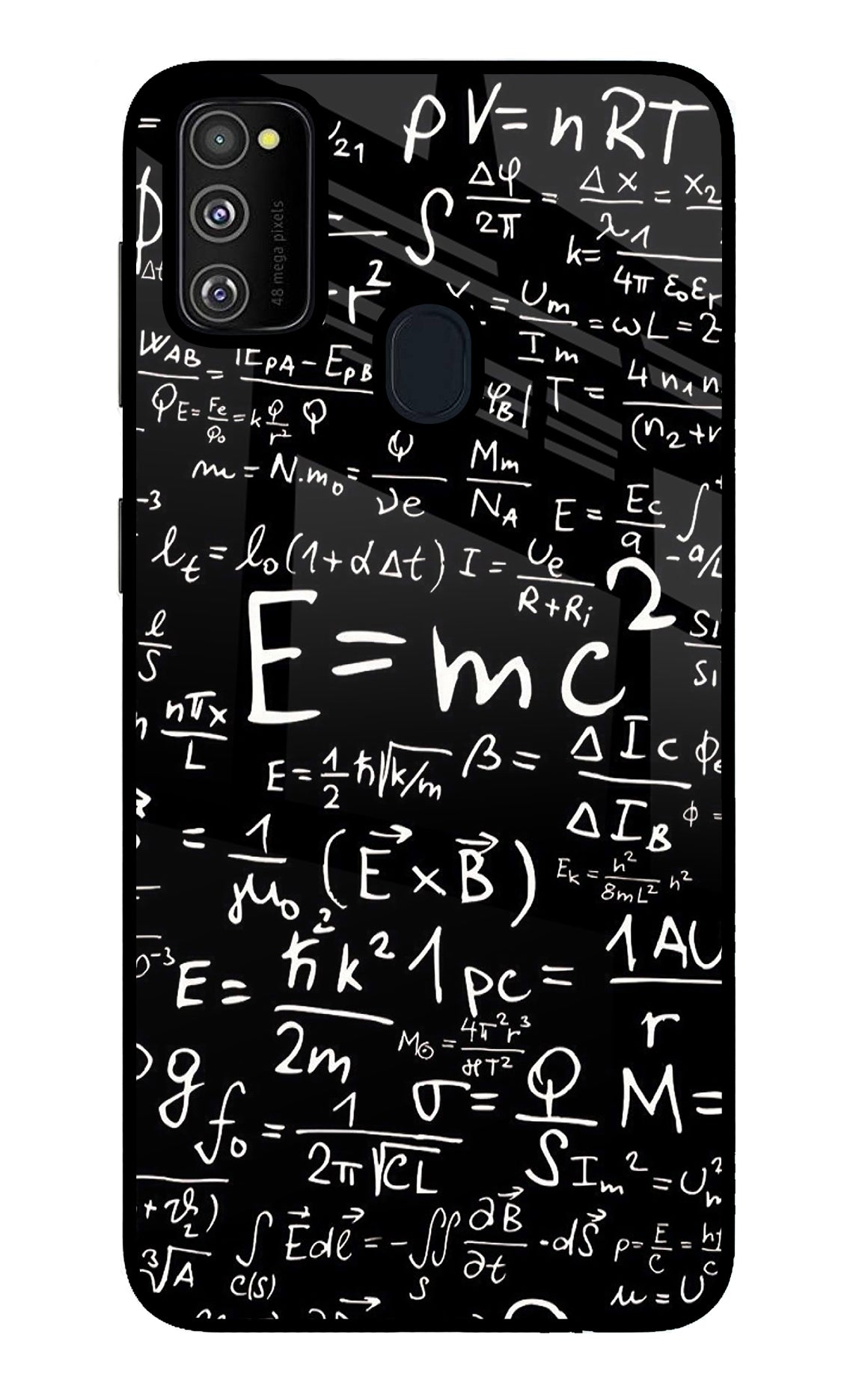 Physics Formula Samsung M30s Back Cover