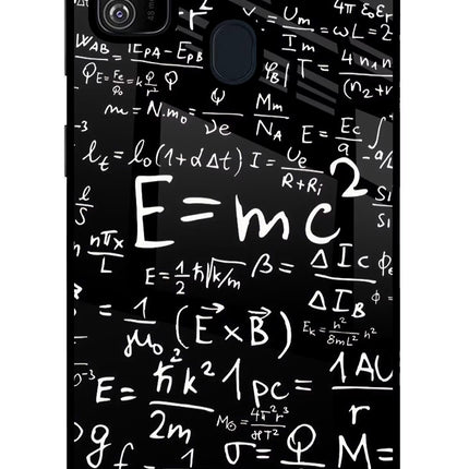 Physics Formula Samsung M30s Glass Case Back Cover by Casekaro