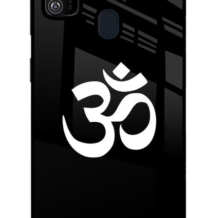 Om Samsung M30s Glass Case Back Cover by Casekaro