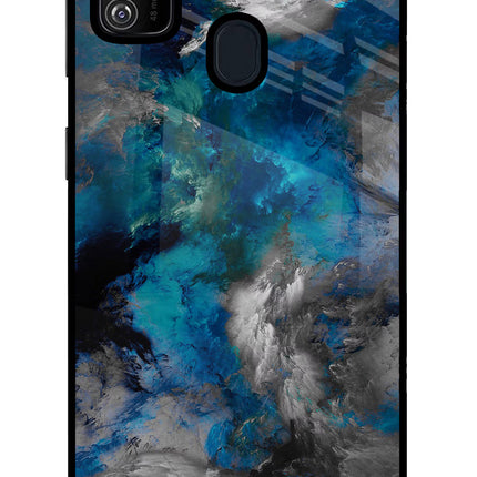 Artwork Samsung M30s Glass Case Back Cover by Casekaro