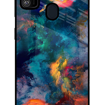 Artwork Paint Samsung M30s Glass Case Back Cover by Casekaro