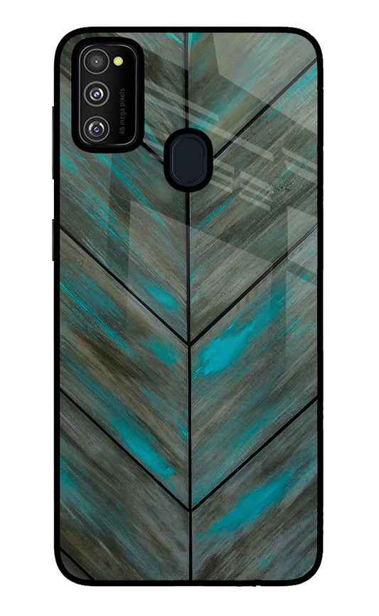 Pattern Samsung M30s Glass Case