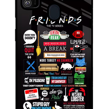 FRIENDS Samsung M30s Glass Case Back Cover by Casekaro