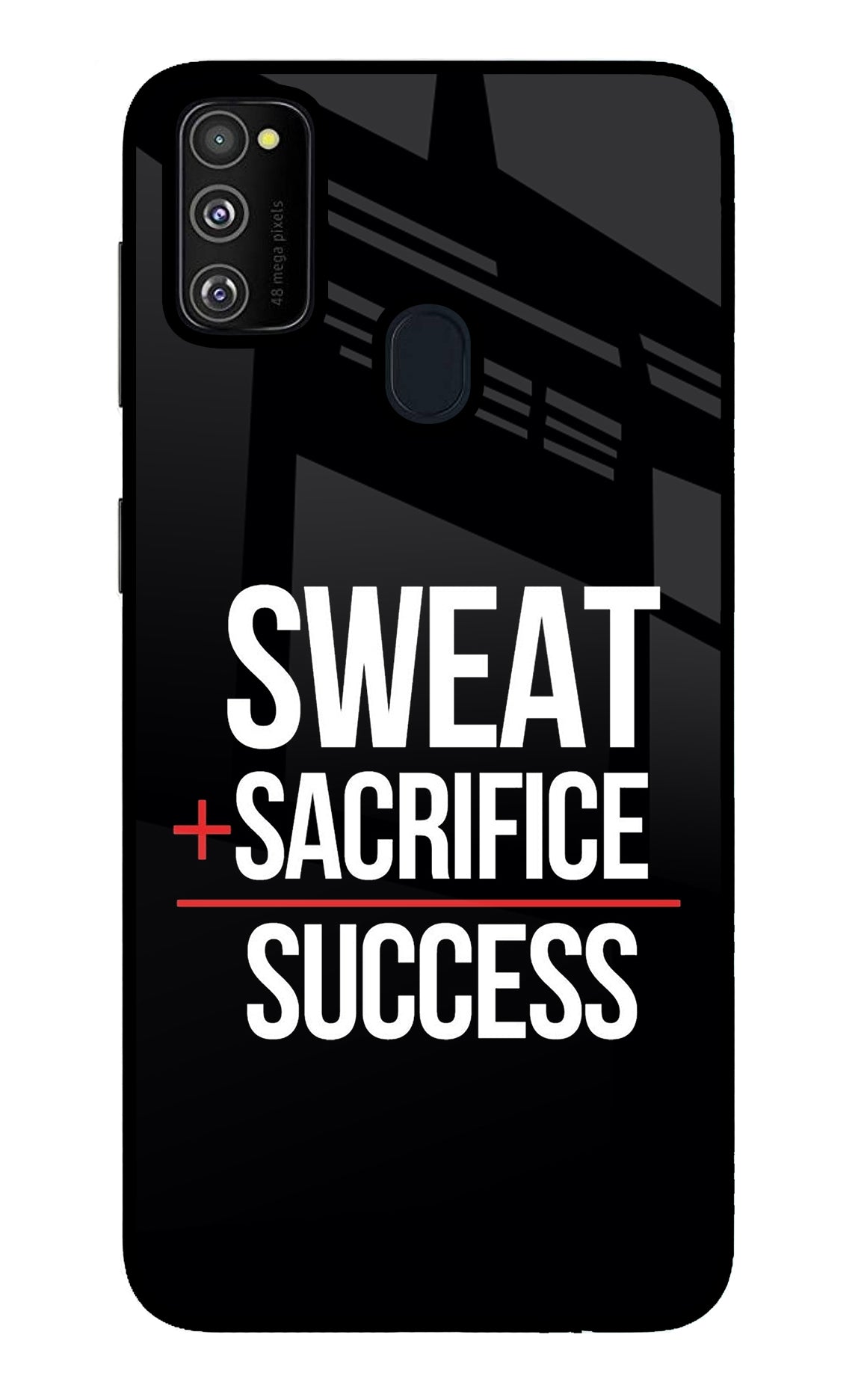 Sweat Sacrifice Success Samsung M30s Back Cover