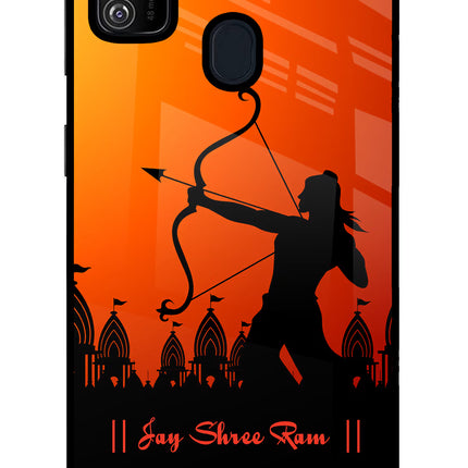 Lord Ram - 4 Samsung M30s Glass Case Back Cover by Casekaro