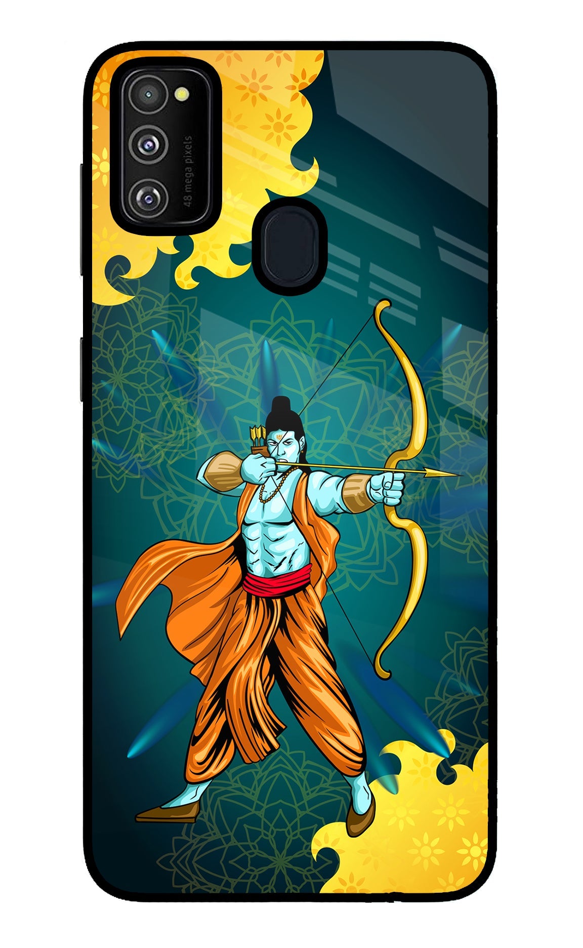 Lord Ram - 6 Samsung M30s Glass Case