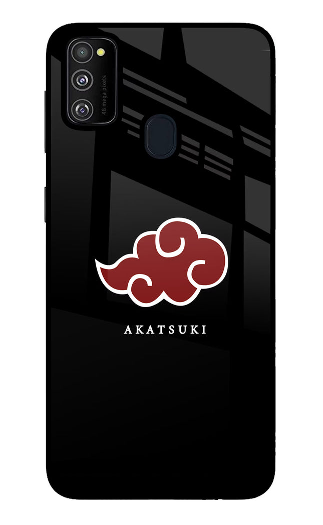 Akatsuki Samsung M30s Glass Case Back Cover by Casekaro
