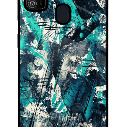 Artwork Samsung M30s Glass Case Back Cover by Casekaro