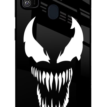 Venom Samsung M30s Glass Case Back Cover by Casekaro