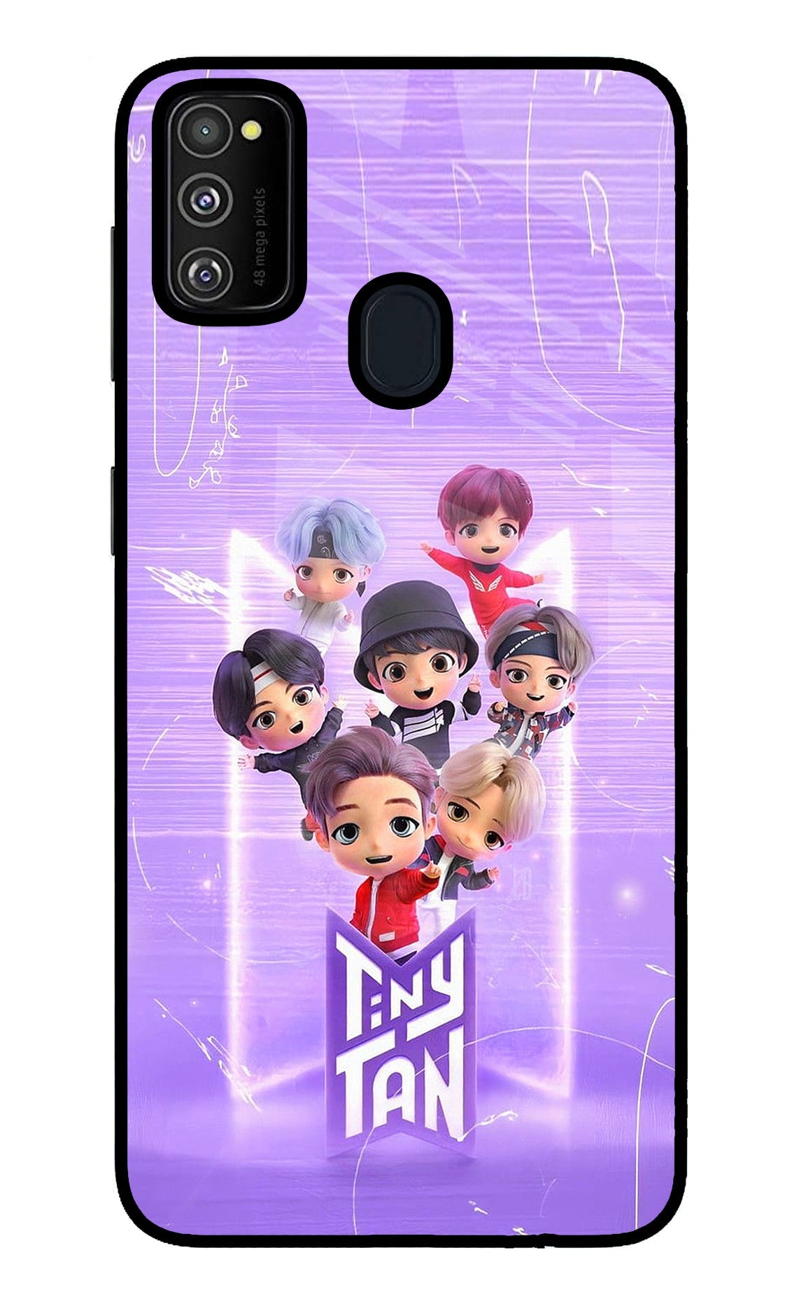 BTS Tiny Tan Samsung M30s Back Cover