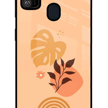 Bohemian Art Samsung M30s Glass Case Back Cover by Casekaro