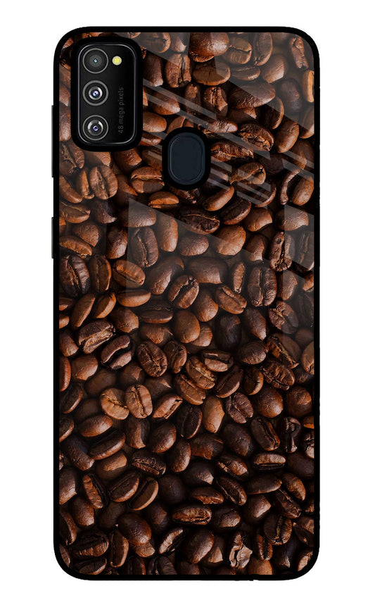 Coffee Beans Samsung M30s Glass Case