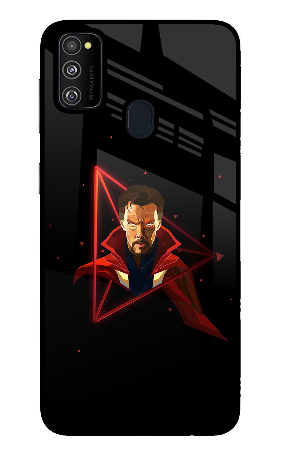 Doctor Ordinary Samsung M30s Glass Case Back Cover by Casekaro