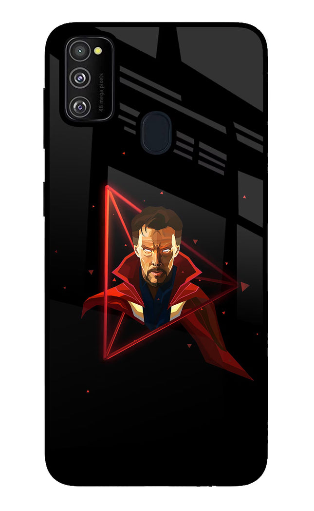 Doctor Ordinary Samsung M30s Glass Case Back Cover by Casekaro