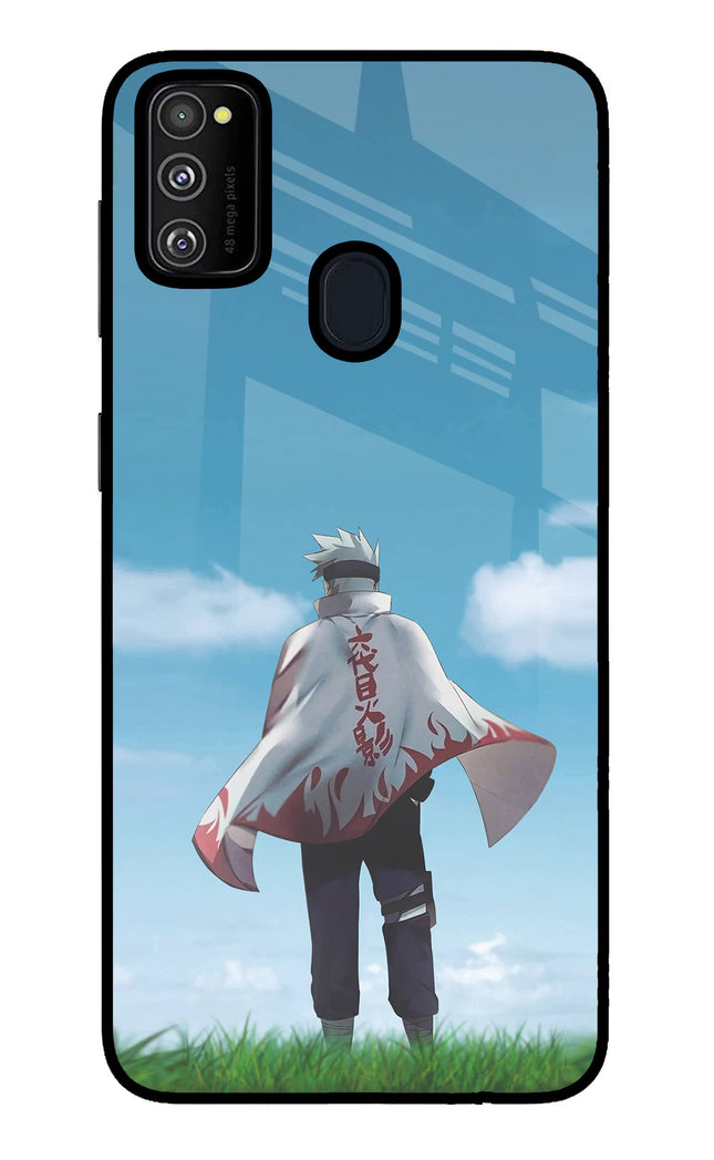Kakashi Samsung M30s Glass Case Back Cover by Casekaro