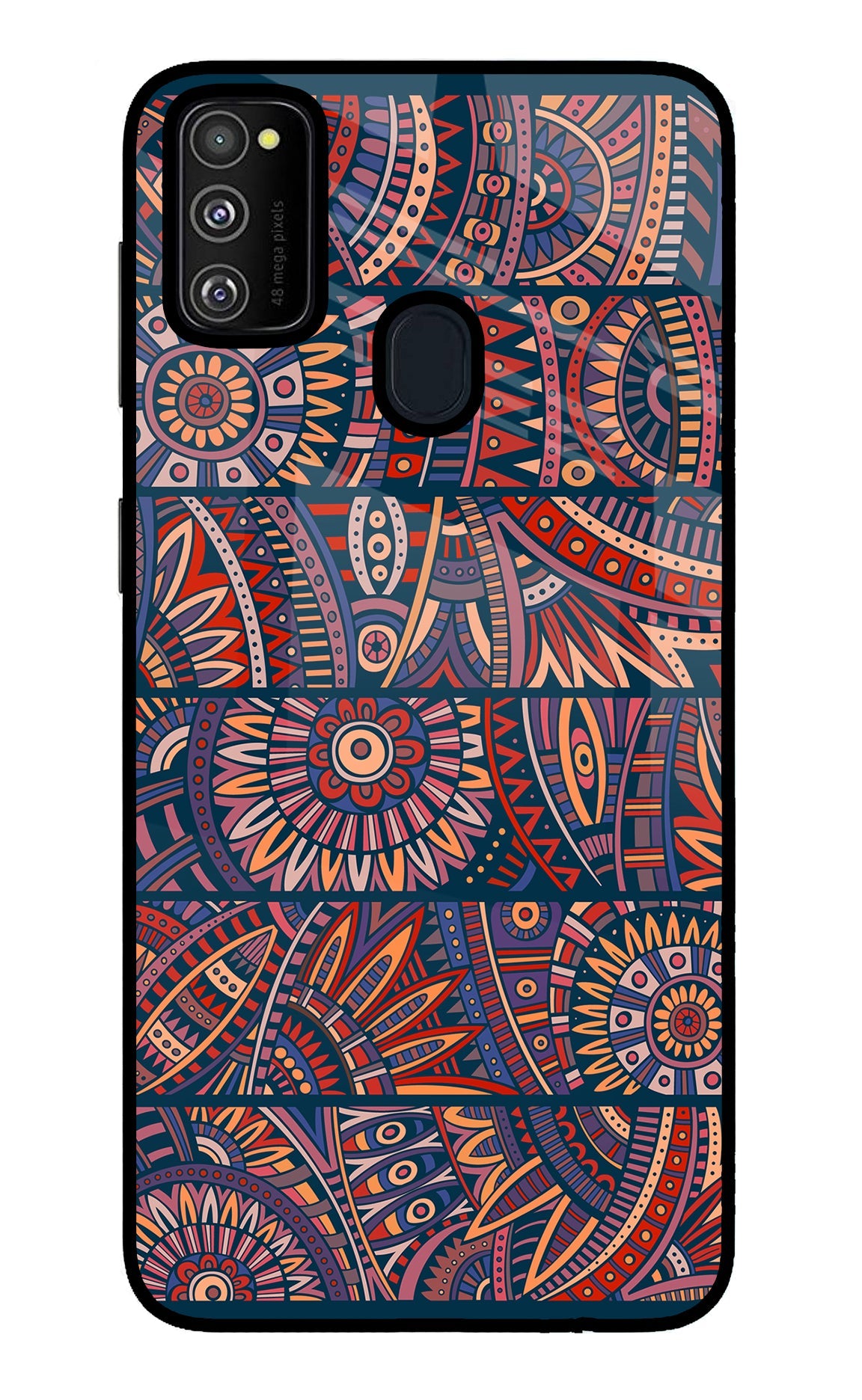 African Culture Design Samsung M30s Back Cover