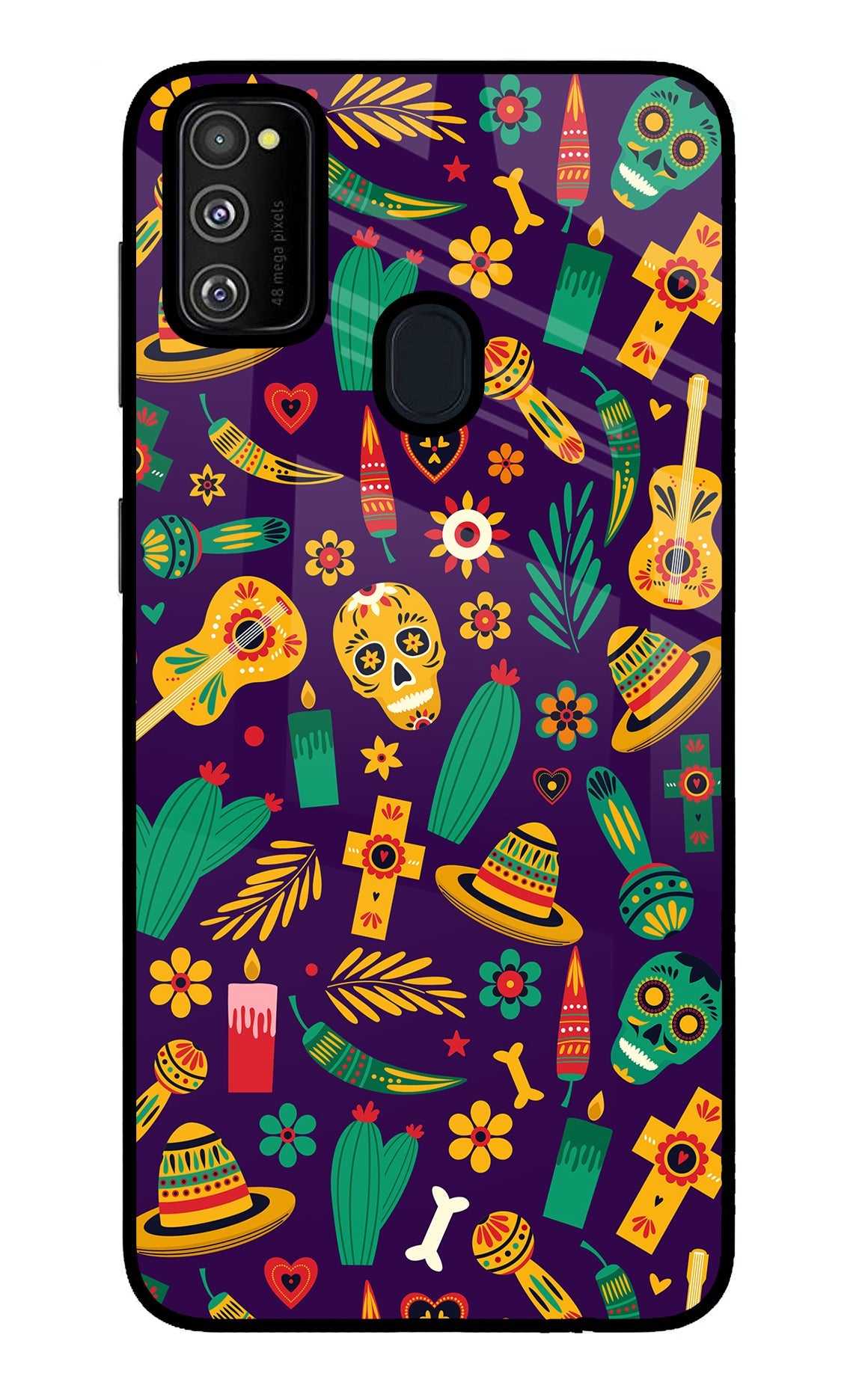 Mexican Artwork Samsung M30s Back Cover