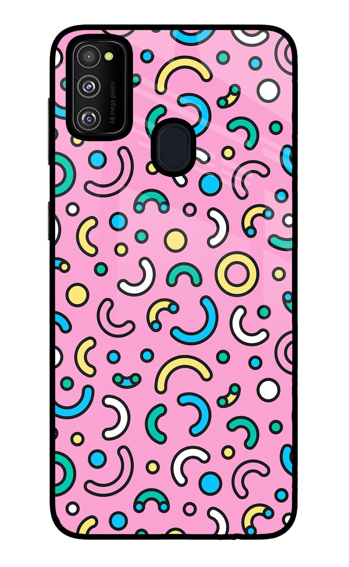 Memphis Design Samsung M30s Back Cover