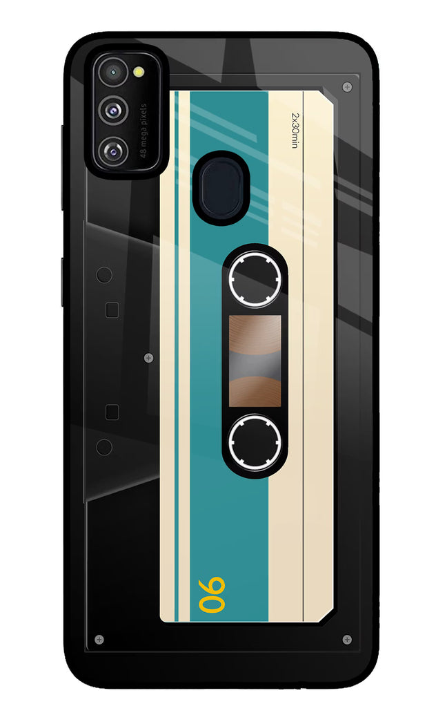 Cassette Samsung M30s Glass Case Back Cover by Casekaro